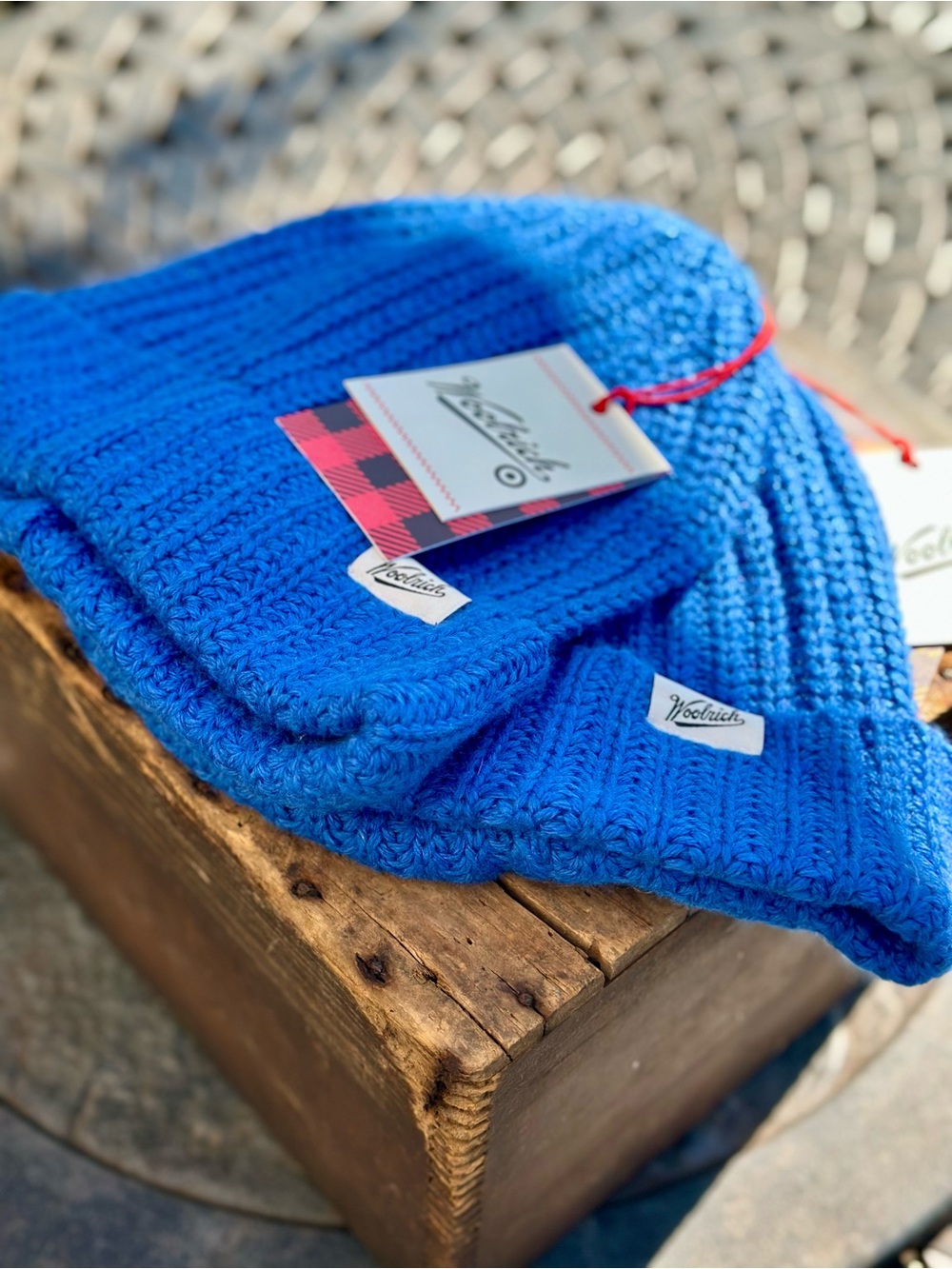 Woolrich Adult Royal Blue Knit  Beanie